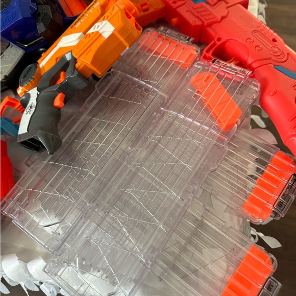 Nerf collection for kids excellent condition more than 23 charges and bullets - Picture 4 of 12